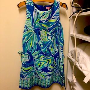 Lilly Pulitzer blue romper